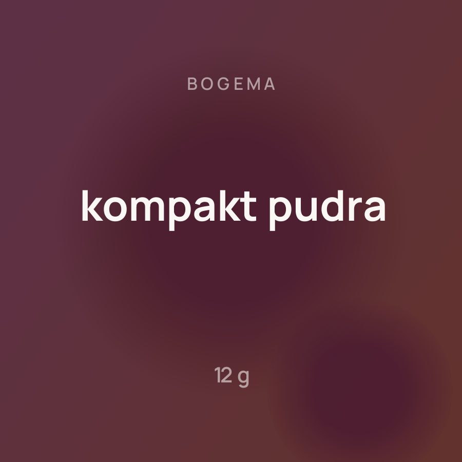 Bogema kompakt pudra 12 g