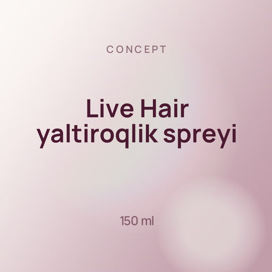 Concept Live Hair yaltiroqlik spreyi 150 ml