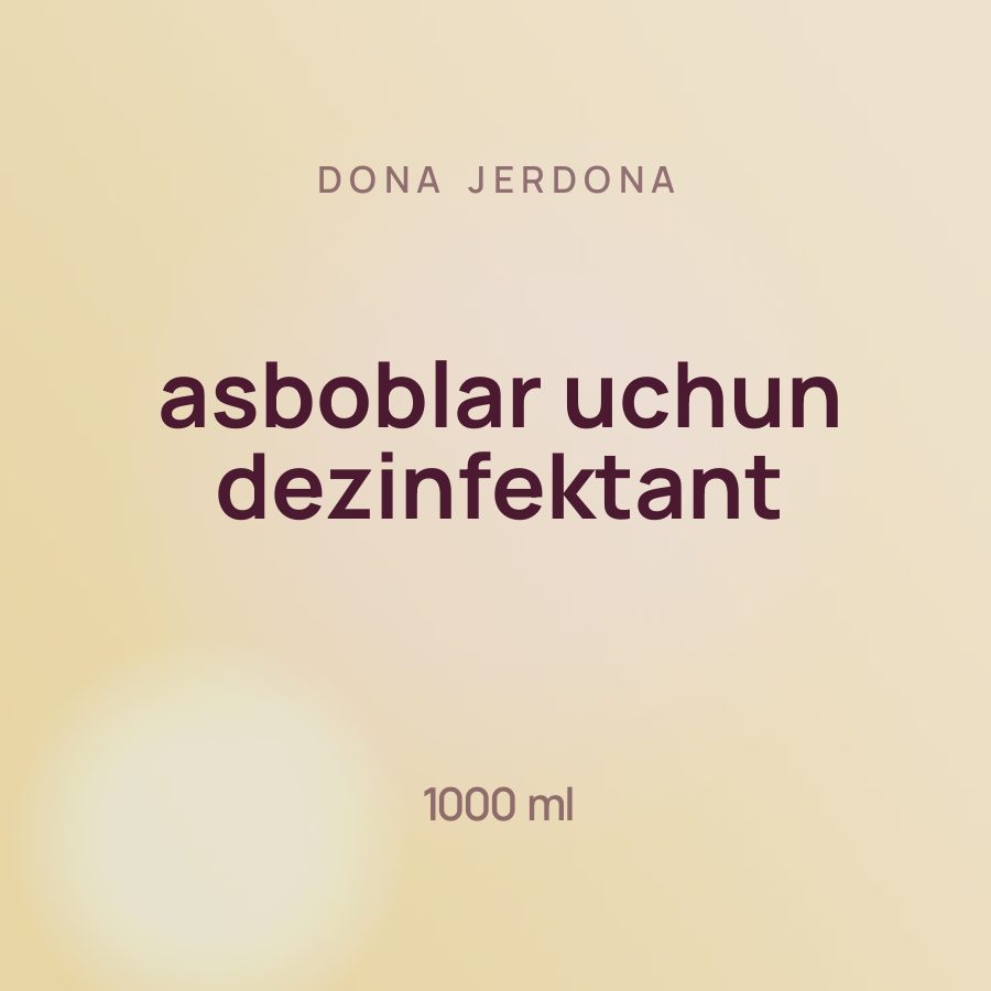 Dona Jerdona asboblar uchun dezinfektant 1000 ml — Фото 2