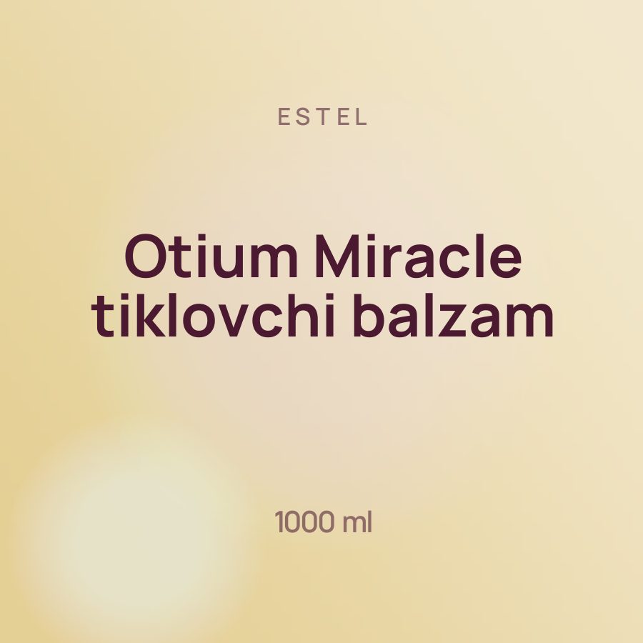 Estel Otium Miracle tiklovchi balzam 1000 ml — Фото 2