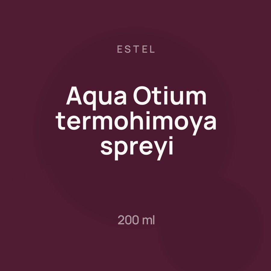 Estel Aqua Otium termohimoya spreyi 200 ml — Фото 3