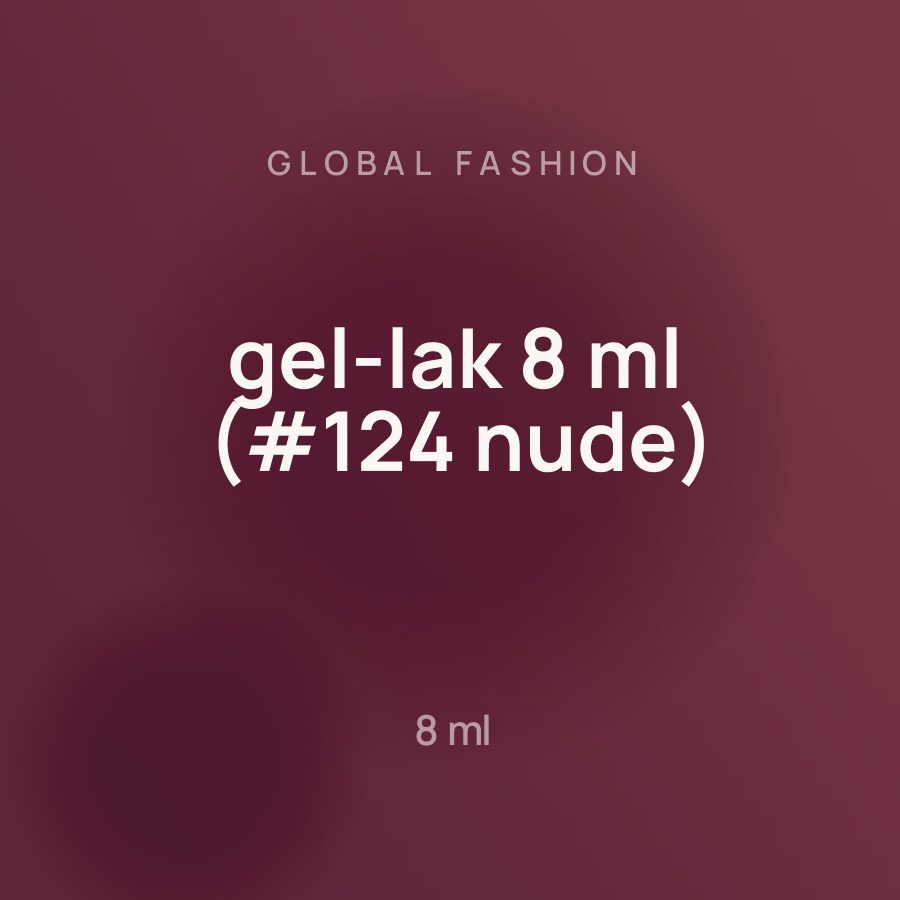 Global Fashion gel-lak 8 ml (#124 nude) — Фото 2