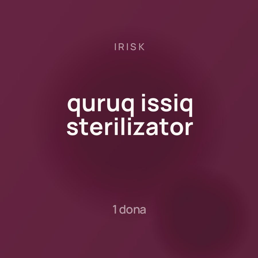 Irisk quruq issiq sterilizator
