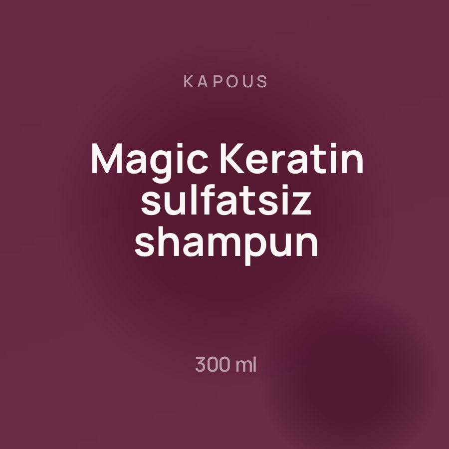 Kapous Magic Keratin sulfatsiz shampun 300 ml — Фото 3