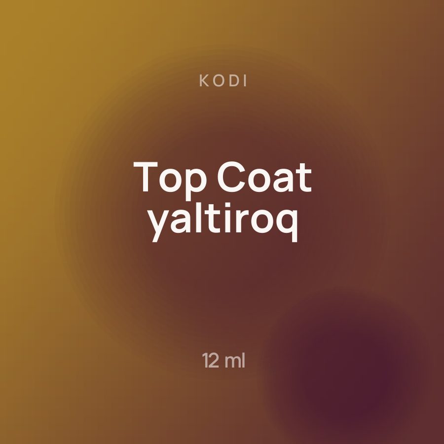 Kodi Top Coat yaltiroq 12 ml