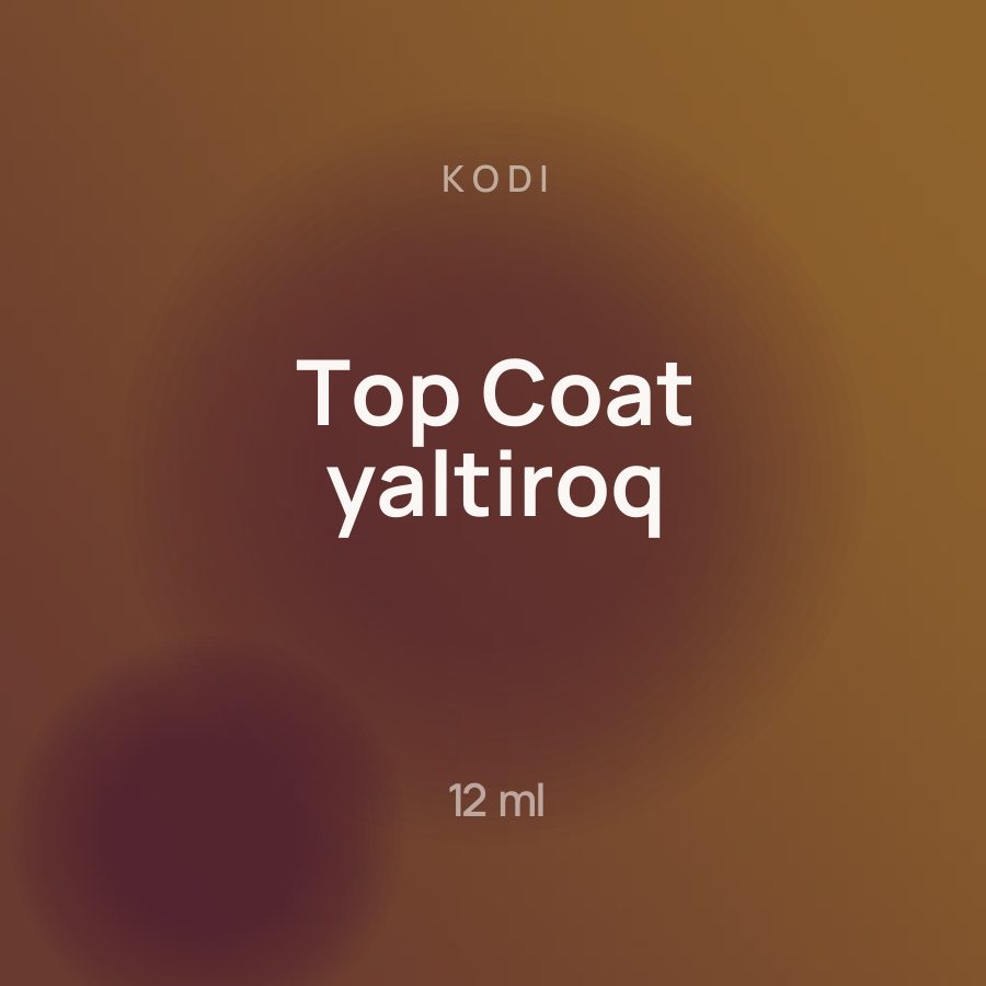 Kodi Top Coat yaltiroq 12 ml — Фото 2