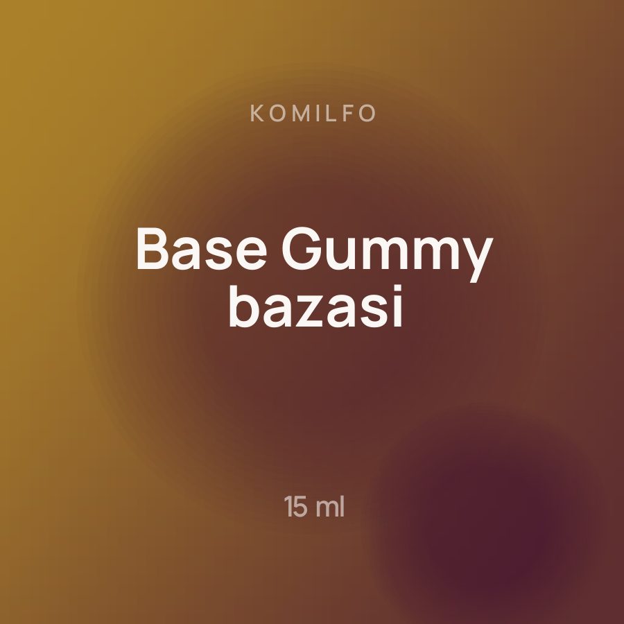 Komilfo Base Gummy bazasi 15 ml