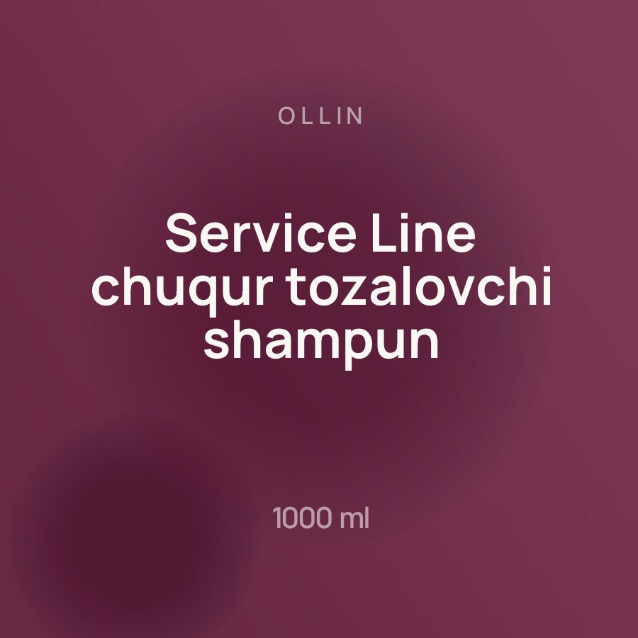 Ollin Service Line chuqur tozalovchi shampun 1000 ml — Фото 2