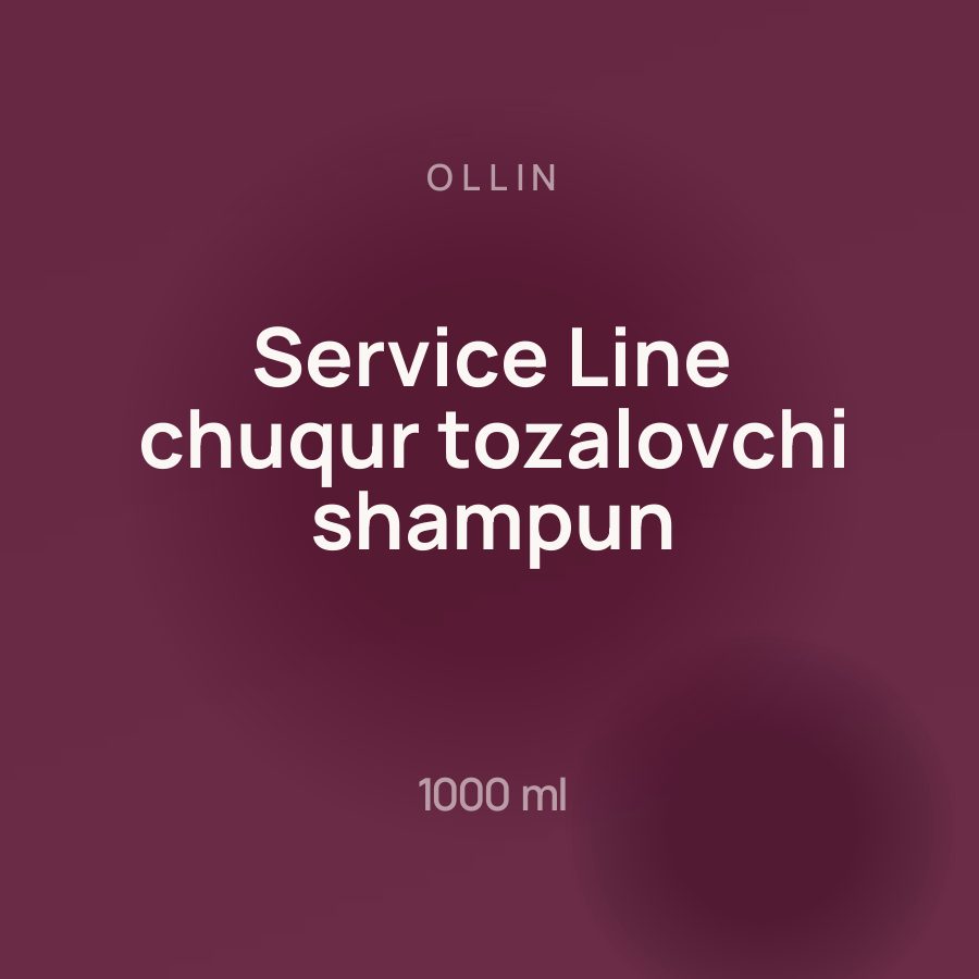 Ollin Service Line chuqur tozalovchi shampun 1000 ml — Фото 3