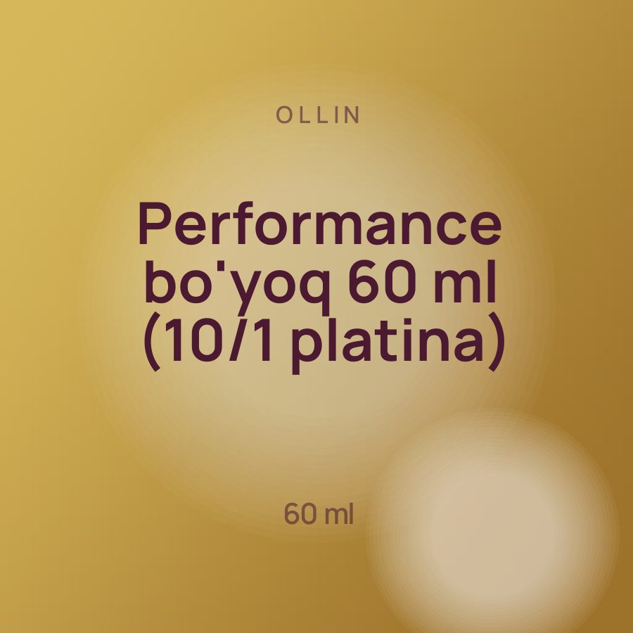 Ollin Performance bo'yoq 60 ml (10/1 platina)