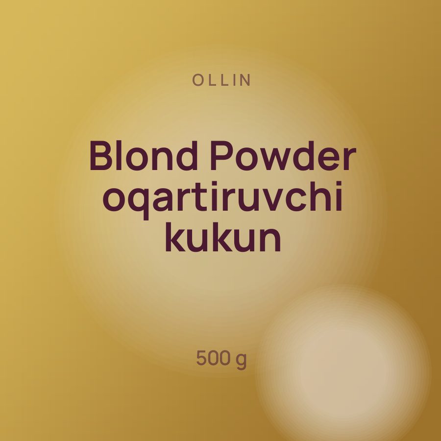 Ollin Blond Powder oqartiruvchi kukun 500 g
