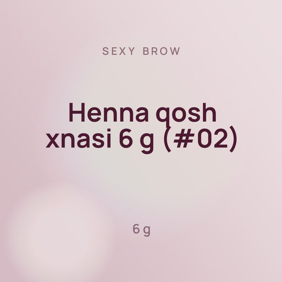 Sexy Brow Henna qosh xnasi 6 g (#02) — Фото 2
