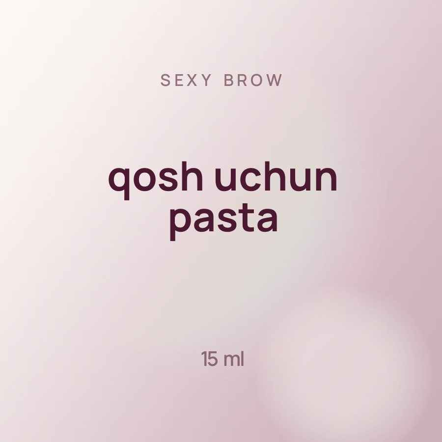 Sexy Brow qosh uchun pasta 15 ml