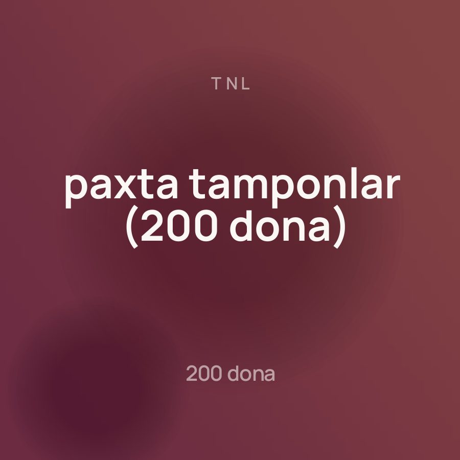 TNL paxta tamponlar (200 dona) — Фото 2